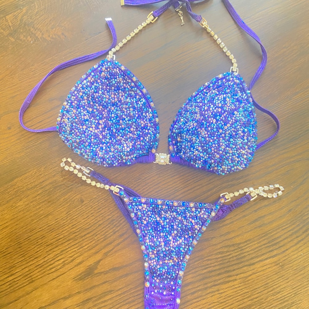 NPC Competition Bikini - purple